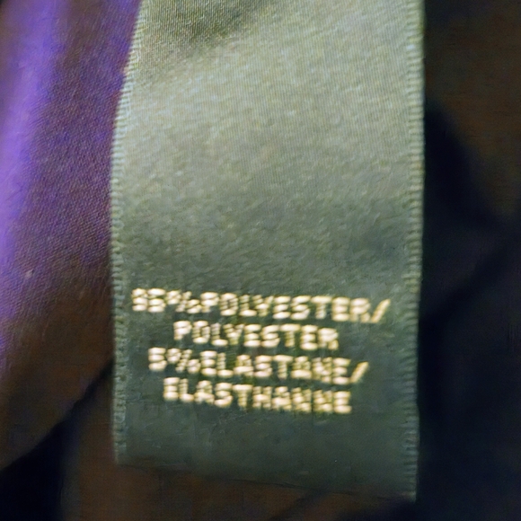 Ralph Lauren Purple Cowl Neck Dress - Size 8 - Picture 4 of 8